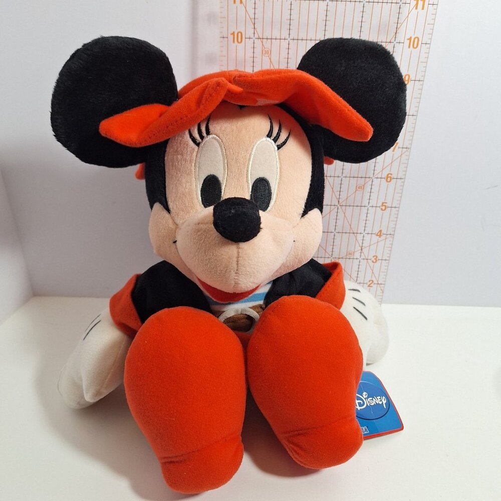 Pirate Minnie Mouse 14 Inch Sega Disney Plush Prize Redemption With Tags - Picture 8 of 16